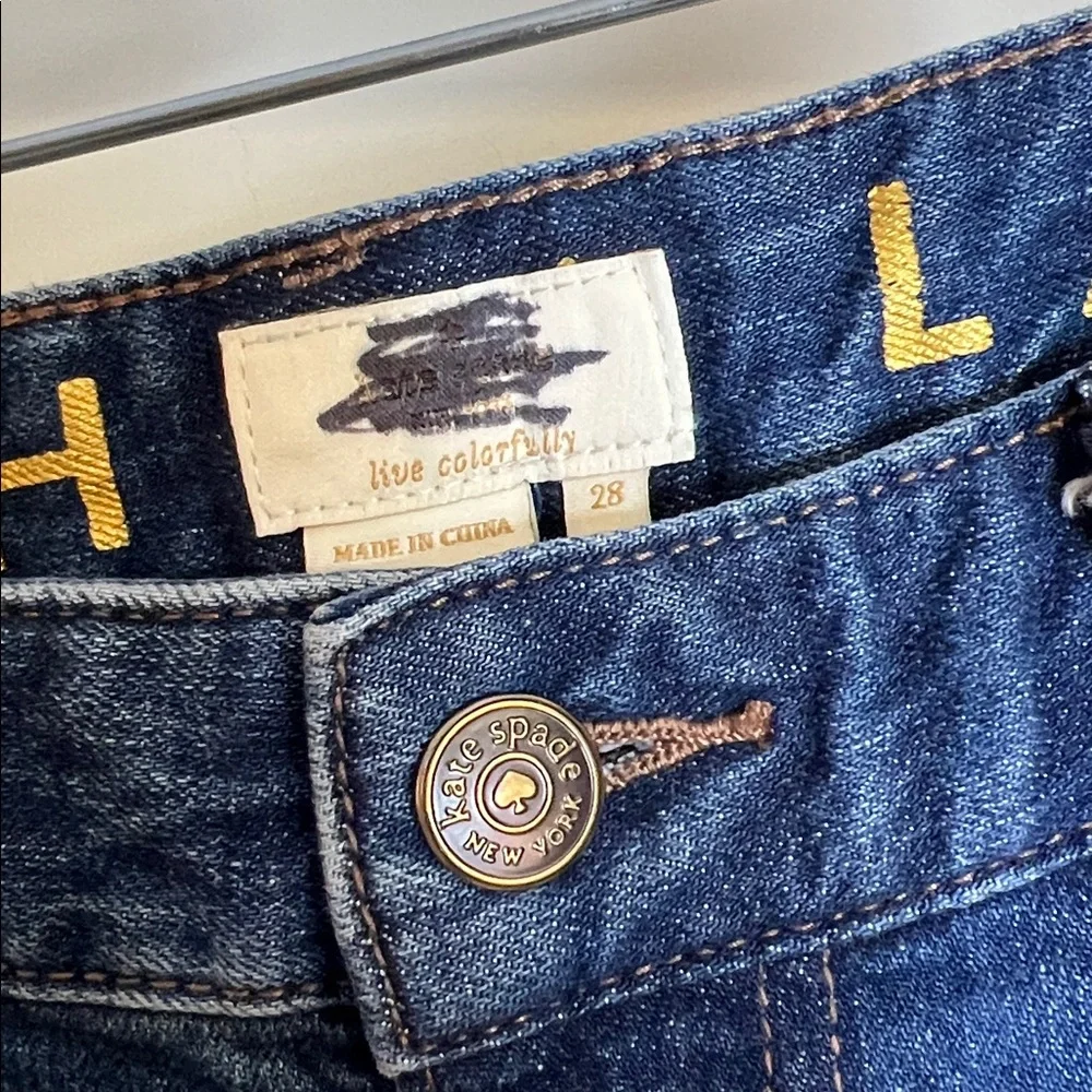 Kate Spade Dark Blue Denim Jeans-‎ 28